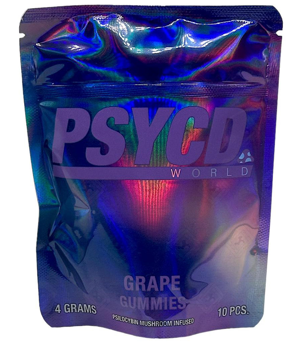 PSYCD WORLD SHROOM GUMMIES