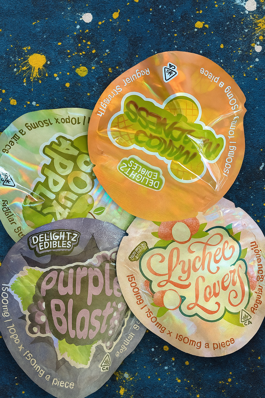 DELIGHT'Z EDIBLES GUMMIES 1500 MG